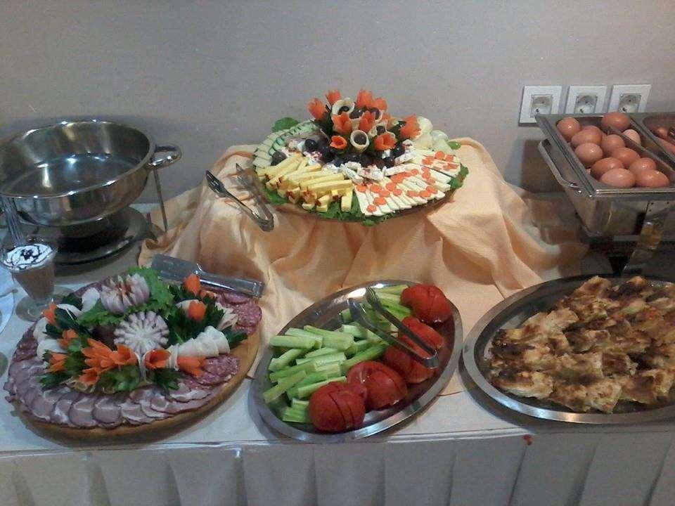 Hotel Lebed Ohrid Restaurante foto