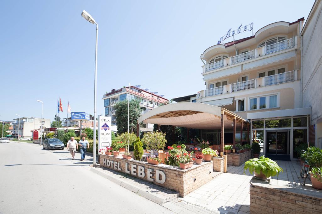 Hotel Lebed Ohrid Exterior foto